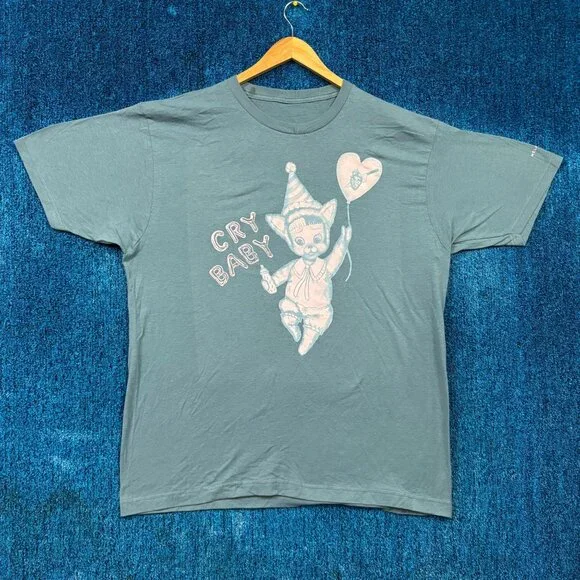 Melanie Martinez Cry Baby Album Blue T-Shirt Size Extra Large - Picture 1 of 5